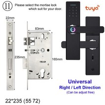 스마트 디지털 도어락 APP가 있는 Wifi 전자 도어록 원격생체 인식 지문스마트 잠금, 협력사, 22x235 5572