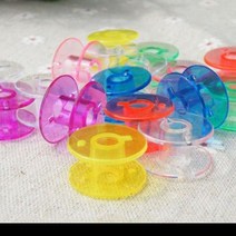 보빈 50Pcs 투명 재봉틀 스풀 바느질 실패 미싱 북알, 퍼플BL07701