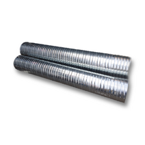 스파이럴 덕트 닥트 직관 배관 부속 부자재 연통 75mm/100mm/125mm/150mm/200mm/250mmX2M, 직관 200mmX2M