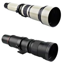 초망원렌즈 호환 줌 카메라 새촬영 420-1600mm F8.3, E-마운트 검은색 공식 규격