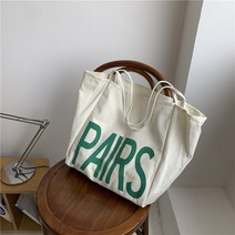 [당일출고] 파리스 에코백 PAIRS 캔버스백 가방