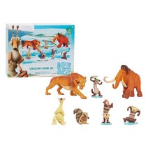 The ICE AGE 어드벤처 오브 벅 와일드 컬렉터 7피스 피규어 세트 매니 디에고 시드 스크레이트 벅 크래시 에디 장난감 아마존 독점