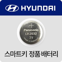 현대자동차키 스마트키 정품 HYUNDAI 배터리 파나소닉 리튬 무수은 건전지 약, (5개)