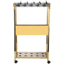 업소용 우산꽂이 거치대 우산통 철제 대용량 인테리어, 10헤드(빌보드포함)+38위안스트레이트우산