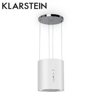 Klarstein 클라슈타인 베렛 아일랜드 레인지후드 35cm 독일직배송 관부가세포함, 화이트