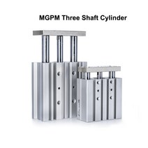 엔진 크레인 3 축 실린더 공압 가이드 에어 복동 MGPM 보어 12/16/20/.../100mm 스트로크 10/20/25/.../300mm, 41 MGPM25-50Z
