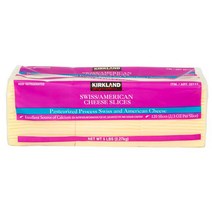 커클랜드 스위스 아메리칸 치즈 120개2.27kg/코스트코, 수량