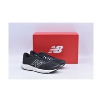 남성용 뉴발란스 520v7 런닝 Shoe in 블랙 사이즈 9 X와이드 4E M520LB7