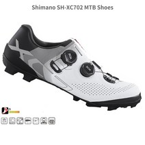mtb 클릿슈즈2022 Shimano XC702 MTB Enduro 신발 SH 잠금 자전거 자갈, 06 42, 04 White Mega