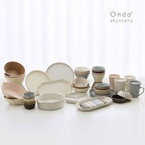 Ondo 온도 하늘이야기 6인 디너세트 색상혼합 49P, 없음