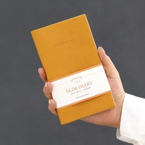 2023 오피셜 슬림 먼슬리 월간 업무용 수첩, 옐로우