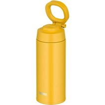 써모스 수통 진공 단열 휴대용 머그 캐리 루프 부착 750ml 옐로우 JOO-750 Y