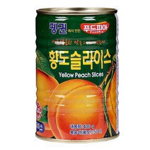 푸드올마켓_ 펭귄 황도슬라이스 3kg, 1개