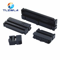 2.54mm 피치 6 위치 8 10 12 14 16 18 20 24 26 30 34 40 핀 암 IDC 소켓 커넥터 리본 케이블 개, 03 FC-10P