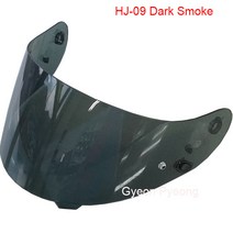 HJC 홍진헬멧 HJ-09 쉴드 바이크 스쿠터 : CL-15 CL-16 CL-17 CL-SP CS-R1 CS-R2 CS-R3 IS-16 FG-15 TR-1 용, 다크스모크
