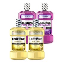 리스테린 토탈케어마일드 750ml 2개 + 검케어마일드, 토탈케어 마일드 2개 + 검케어