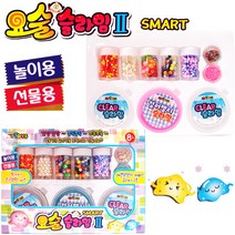 차카니샵 4000 미사 요술 슬라임 2탄 스마트/말랑쫀득 칼라 투명 토핑