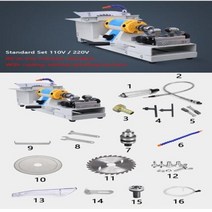 전해연마기 다기능 연삭 연삭 옥 펀칭 연마 기계 LK, 18.110V standard - EU