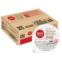 CJ 햇반 작은공기 130g 36개, 현미 귀리 곤약밥 150g 24개