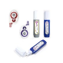 (대량도매)8m 롱 수정테이프 12ml 속건성 수정액(2개 묶음 판매), 바이올렛(2개입), 8m롱 수정테이프