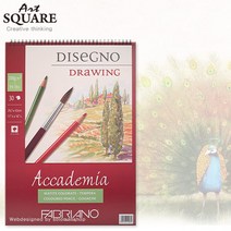 A4파브리아노 아카데미아스케치북AP02/200g/30매/210x297mm 드로잉스프링형/A4스케치북/드로잉지/크로키북/도화지/수채화용스케치북/수채화용지