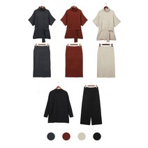 루즈핏 라운지웨어 상하세트 4종