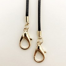 피치랩 마스크목걸이 스트랩 줄 끈 걸이 고리 가죽 체인 진주 유아 아동 성인 꽃