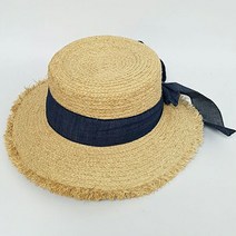 Mujer verano daily Ribon 라피초 밀짚모자 5color