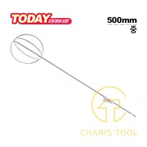 동성 식품용 스탠믹서날 (중) 믹서기날개 중형 식품배합 반죽용 스테인레스 스텐레스 혼합믹싱 동성에어텍 500mm 카리스툴, 1개