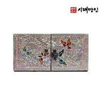 [시대명인] 나전칠기 나비꽃 미니함