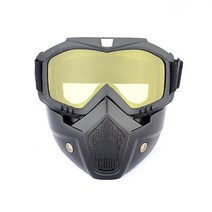 스키장고글 스노우보드고글 남자 여자 스키 스노우 보드 마스크 모빌 고글 방풍 Motocross 보호 안경 입 필, 06 S06 Yellow