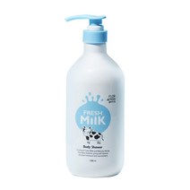 플로르드망 프레시밀크 우유 바디워시 1000ml, 1L, 1개