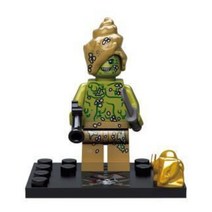 캐리비안의 해적 중세 영국 해군 상어 미니 피규어 블럭, 24.조가비 남자