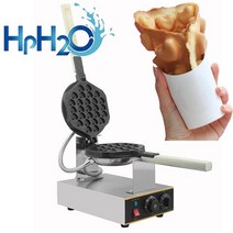 홍콩 에그와플 메이커 상업 전기 110V 220V 계란 거품 와플 기계 eggettes 철 케이크 오븐, heart  bubble waffle+220V+EU