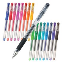 유니/시그노 단색 0.5mm UM-151-05, 블루블랙