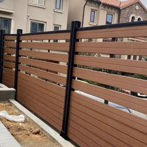 합성목 조립형 울타리 전원주택 카페 담장, C