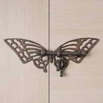 황동 대문빗장 나비 중 (265mm)