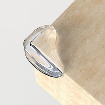 도톰한 물방울 투명 코너 모서리가드 보호대 (10개입), 물방울 모서리보호대 (10개입)