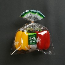 태방샵 공식쇼핑몰C-32 (파프리카)과일 야채 채소 포장재 필름 봉투 용기 PE OPP PET, 1개