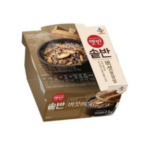 햇반 솥반 버섯영양밥, 200g, 10개