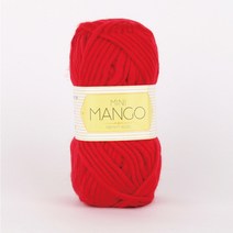 [슬로우플로우] 미니망고 100g MINI MANGO [목도리 모자 털실 루피망고st], 05 레드