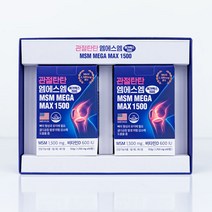 관절탄탄 엠에스엠 메가맥스 1500 관절관리 MSM, 1개(120정)