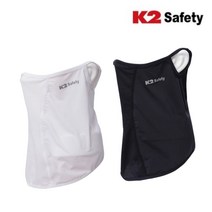 K2 Safety 하이크 넥 스카프 얼굴 햇빛가리개 자외선차단 귀걸이형, 네이비