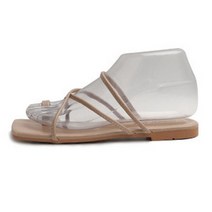 스트랩 쪼리 슬리퍼 뮬 (1cm) 선셋
