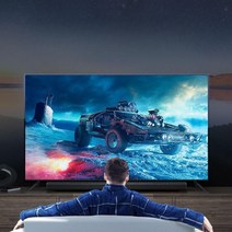 100인치티비 대형tv 초대형TV 스탠드형 120인치 LCD TV 4K HD, LED-130 VoIP 버전