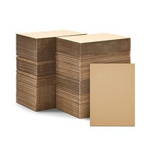 200 Pack Corrugated Cardboard Sheets for Mailers Flat Packaging Inserts Shipping Mailing Crafts 2mm
