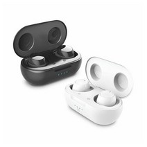 스마텍 블루투스이어폰 커널형 무선이어폰 STBT-TW2000, 화이트, 화이트