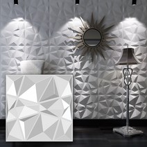 NK아트월 인테리어 포인트 벽지 3D입체 패널 보드, 다이아몬드(500x500mm)[색상추가기재사항에기입], 1장