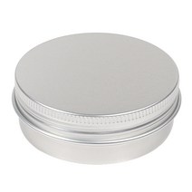 알루미늄 틴케이스 60ml 실버/캔들 용기 DIY 재료
