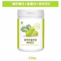 암라 추출 분말 비타민c 230g 가루 분말 파우더 구스 베리 세븐 빌 농축 탈모 흰머리 새치 예방 영양제 추천, 1개